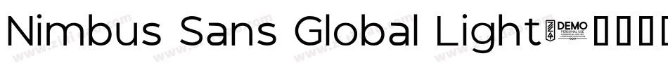 Nimbus Sans Global Light字体转换